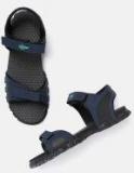 Roadster Navy & Black Sports Sandals Men