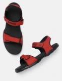 Roadster Red Sports Sandals Men