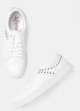 Roadster White Regular Synthetic Sneakers Women