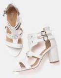 Roadster White Synthetic Sandals Women