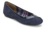 Rocia Navy Blue Belly Shoes Women