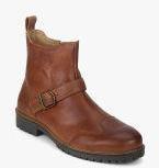 Royal Enfield Tan Boots Men