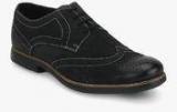 Ruosh Black Derby Lifestyle Shoes Men