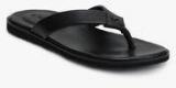 Ruosh Black Slippers Men