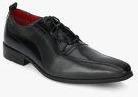 Ruosh Black Solid Derbys Men