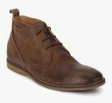 Ruosh Brown Derby Boots Men