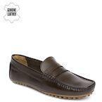 Ruosh Brown Genuine Leather Loafers Men