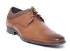 Ruosh Brown Leather Regular Derbys Men