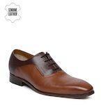 Ruosh Tan Brown Formal Leather Oxfords Men