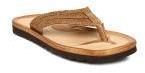 Ruosh Tan Brown Leather Comfort Sandals Men