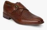 Ruosh Tan Weaved Formal Shoes Men