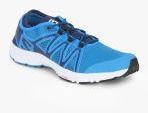 Salomon Crossamphibian Swift Blue Running Shoes Men