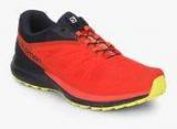 Salomon Sense Pro 2 Fiery /Night Sky/Red Running Shoes Men