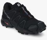 Salomon Speedcross 4 Black Running Shoes Women