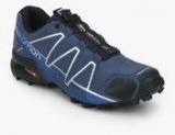 Salomon Speedcross 4 Blue Running Shoes Men