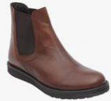 Salt N Pepper Brown Boots Women