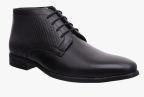 San Frissco Black Mid Top Boots men