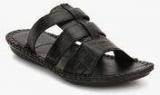 San Frissco Black Slippers Men