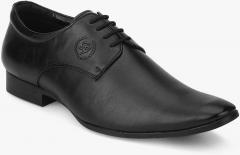 San Frissco Black Solid Derbys men