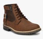 San Frissco Brown Boots Men