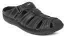 Scholl Black Fisherman Sandals Men