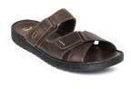 Scholl Coffee Brown Comfort Sandals Men