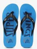 Seven By Ms Dhoni Black Flip Flops Men