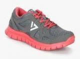 Seven By Ms Dhoni Rector Grey Running Shoes Women