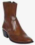 Shoe Bazar Tan Boots Men