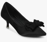 Shoe Couture Black Bow Belly Shoes women