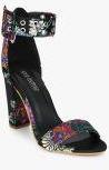 Shoe Couture Black Printed Sandals Women