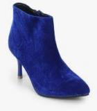 Shoe Couture Blue Ankle Length Boots Women