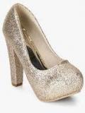 Shoe Couture Glitters Golden Stilettos women