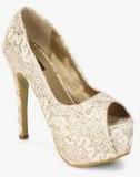 Shoe Couture Golden Stilettos Women