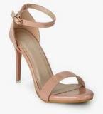 Shoe Couture Peach Ankle Strap Stilettos Women