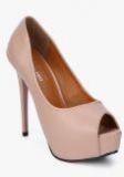 Shoe Couture Pink Peep Toes Women