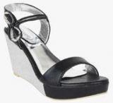 Shoetopia BLACK WEDGES Women