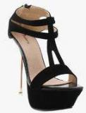 Shuberry Black Stilettos Women