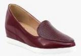 Shuberry Maroon Moccasins women