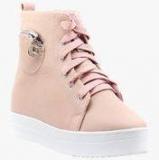 Shuberry Pink Casual Sneakers Women