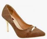 Shuz Touch Brown Stilettos Women