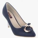 Shuz Touch Navy Blue Stilettos Women