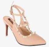 Shuz Touch Peach Stilettos Women