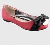 Shuz Touch Red Belly Shoes Women