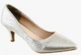 Shuz Touch Silver Belly Shoes Women