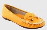 Shuz Touch Yellow Moccasins Women