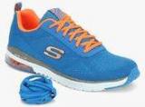 Skechers Air Infinity Blue Running Shoes Men