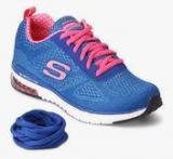 Skechers Air Infinity Blue Running Shoes Women