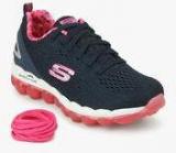 Skechers Air Rf Navy Blue Running Shoes Women