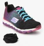 Skechers Air Ultra Black Running Shoes Girls